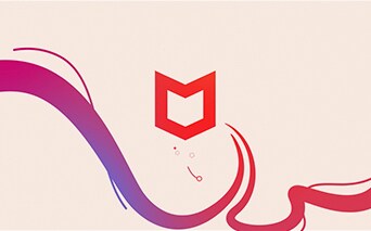 McAfee logo animation